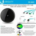 Ubiquiti Networks 5 Ghz Isostation Airmax AC CBE Wireless Bridge IS-5AC-US